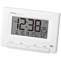 MAG マグ らくらく電波時計 T-696 CGM Amazon.co.jp: MAG(マグ) 目覚まし時計 電波 デジタル らくらく